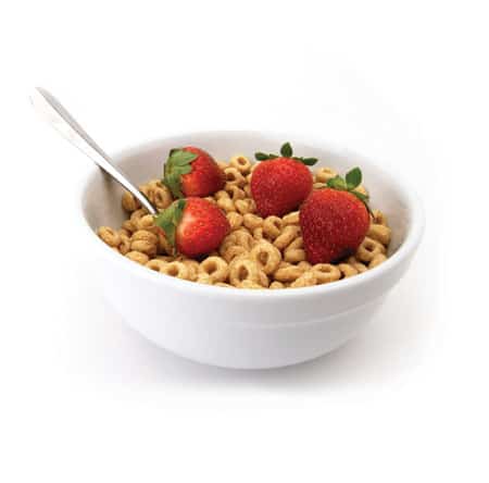 Cereal and Strawberries