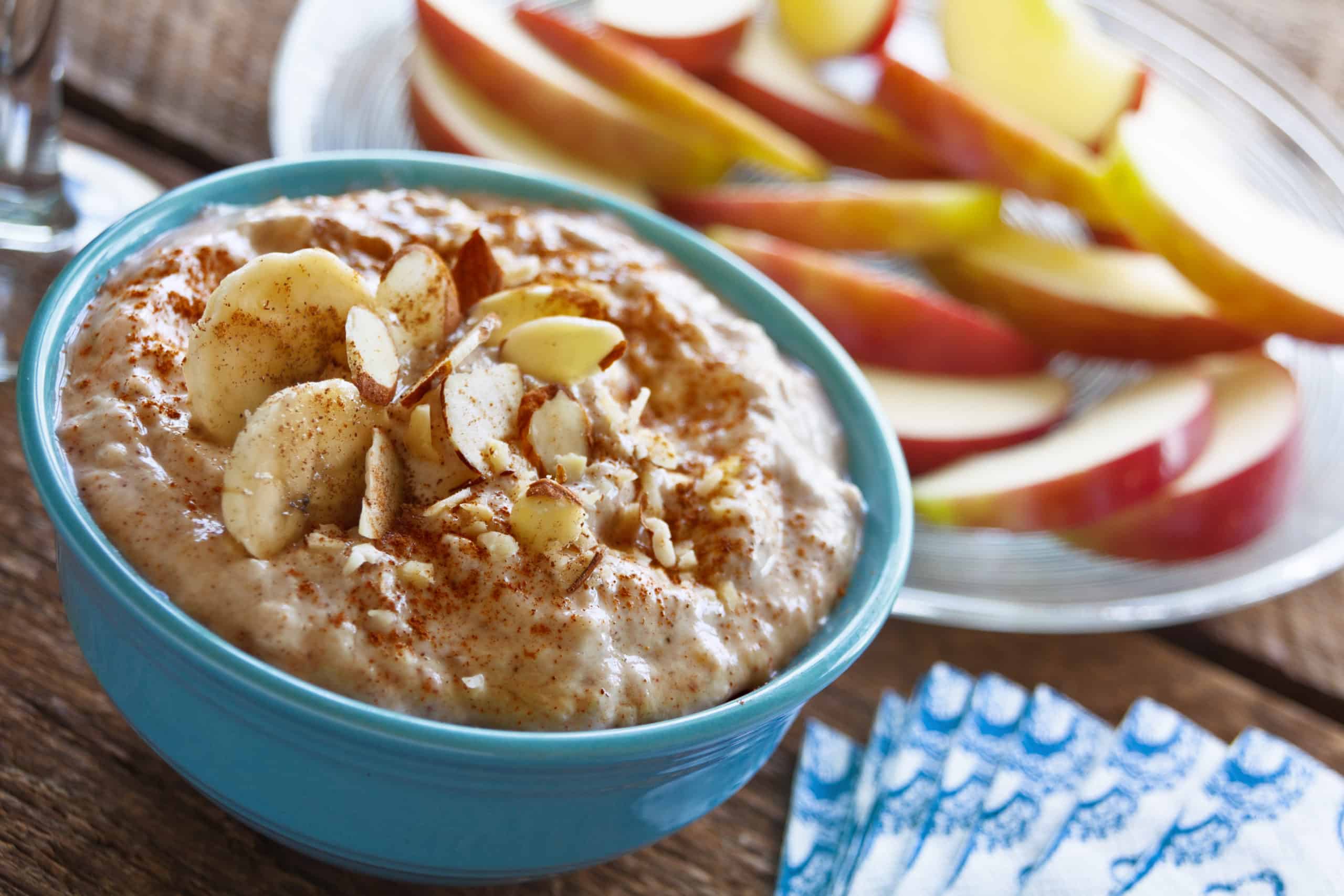Spiced Banana Yogurt Dip Guiding Stars