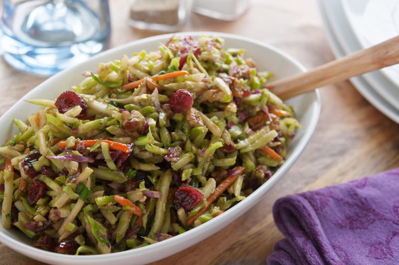 Cran-Broccoli Slaw