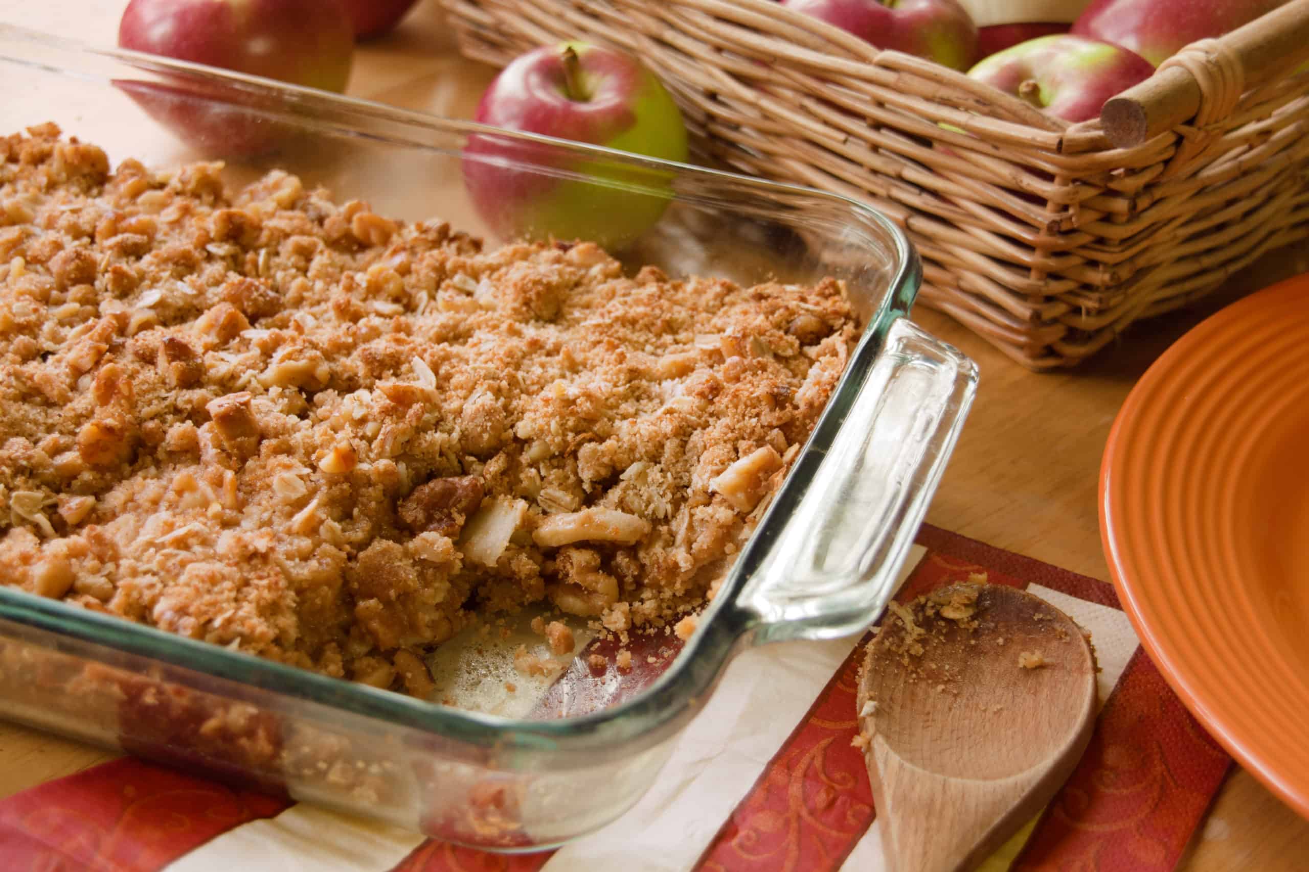 Apple Crumb Squares - Guiding Stars