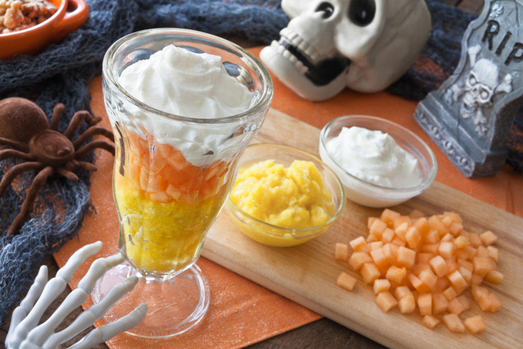 Candy Corn Parfait