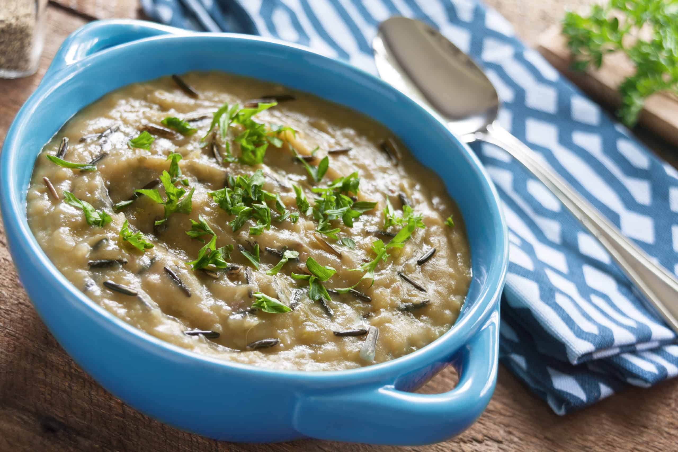 Creamy Wild Rice Soup - Guiding Stars