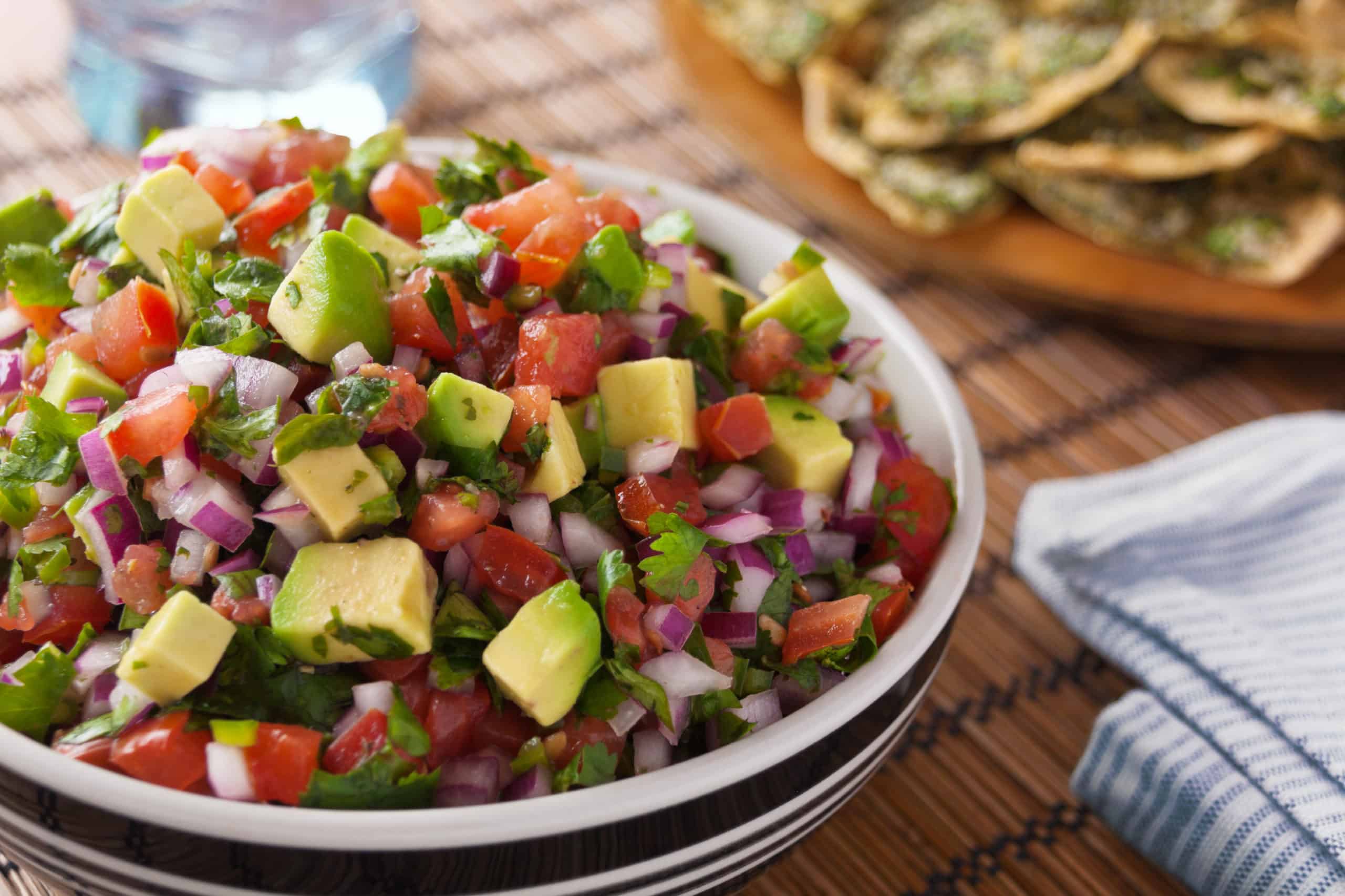 Tomato &amp; Avocado Salsa - Guiding Stars