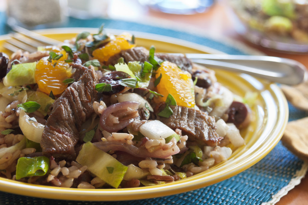 Beef, Wild Rice & Endive Salad