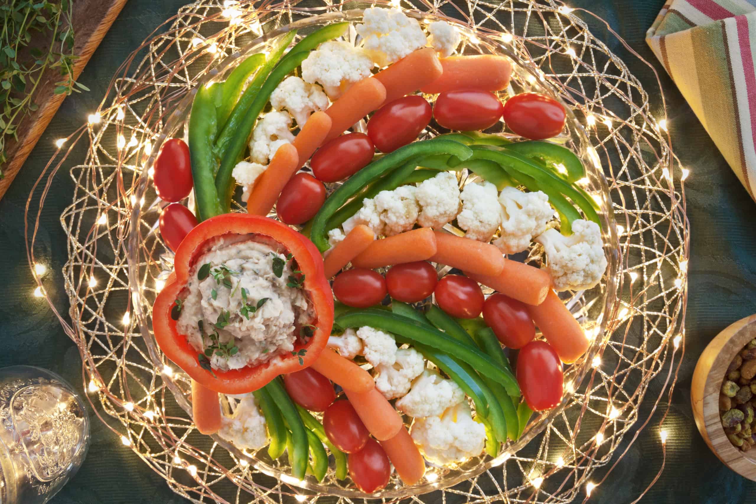 Garlic White Bean Dip Guiding Stars