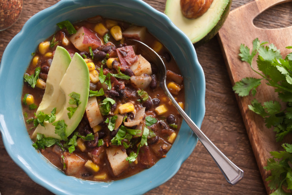 Quick Black Bean Mexican Soup