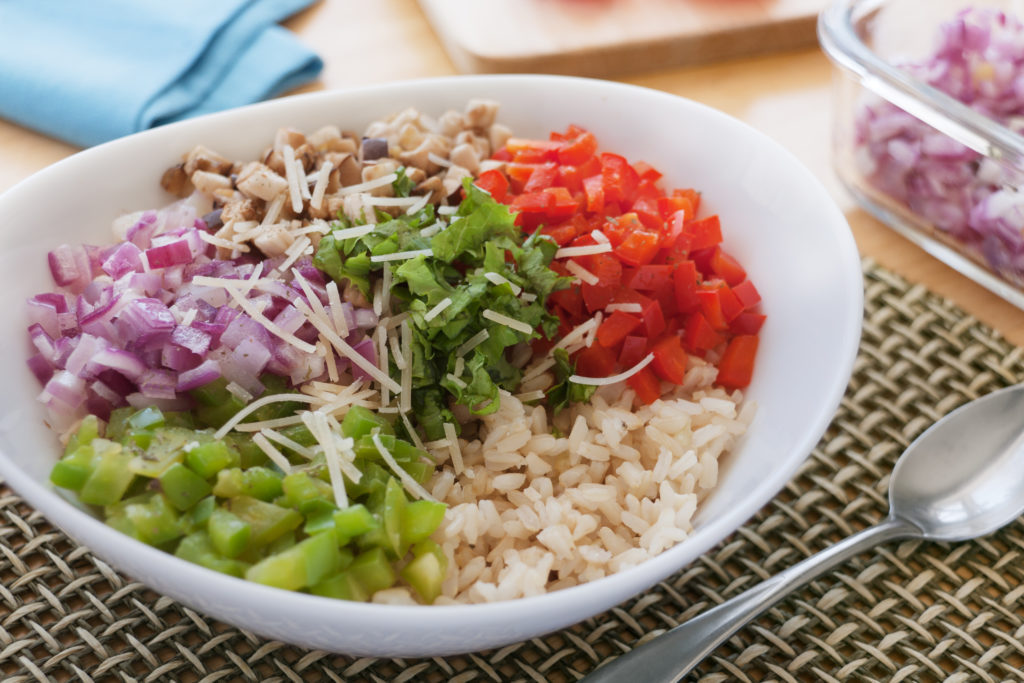 Roasted Eggplant Bowl