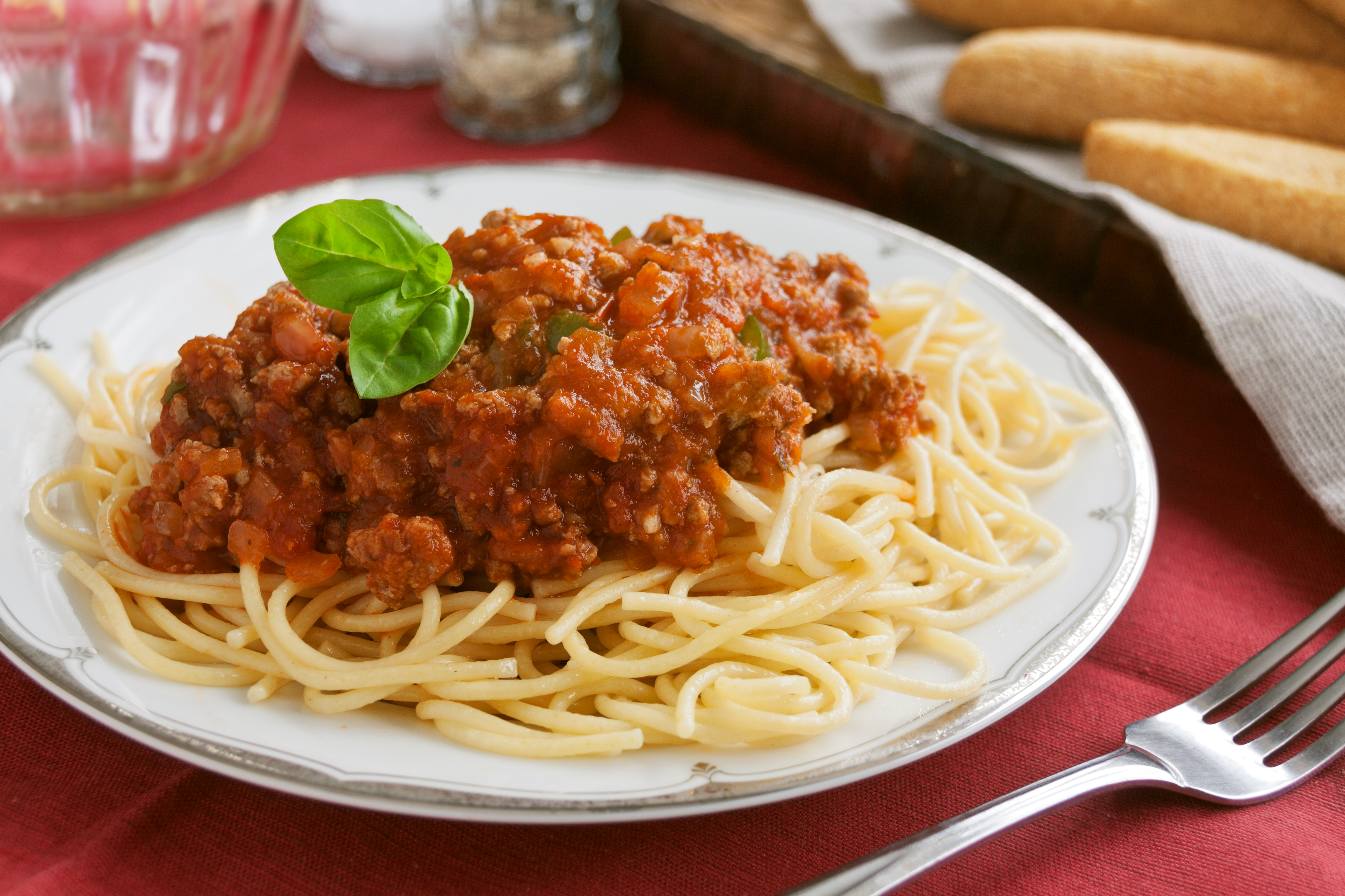 Spaghetti with Turkey Meat Sauce