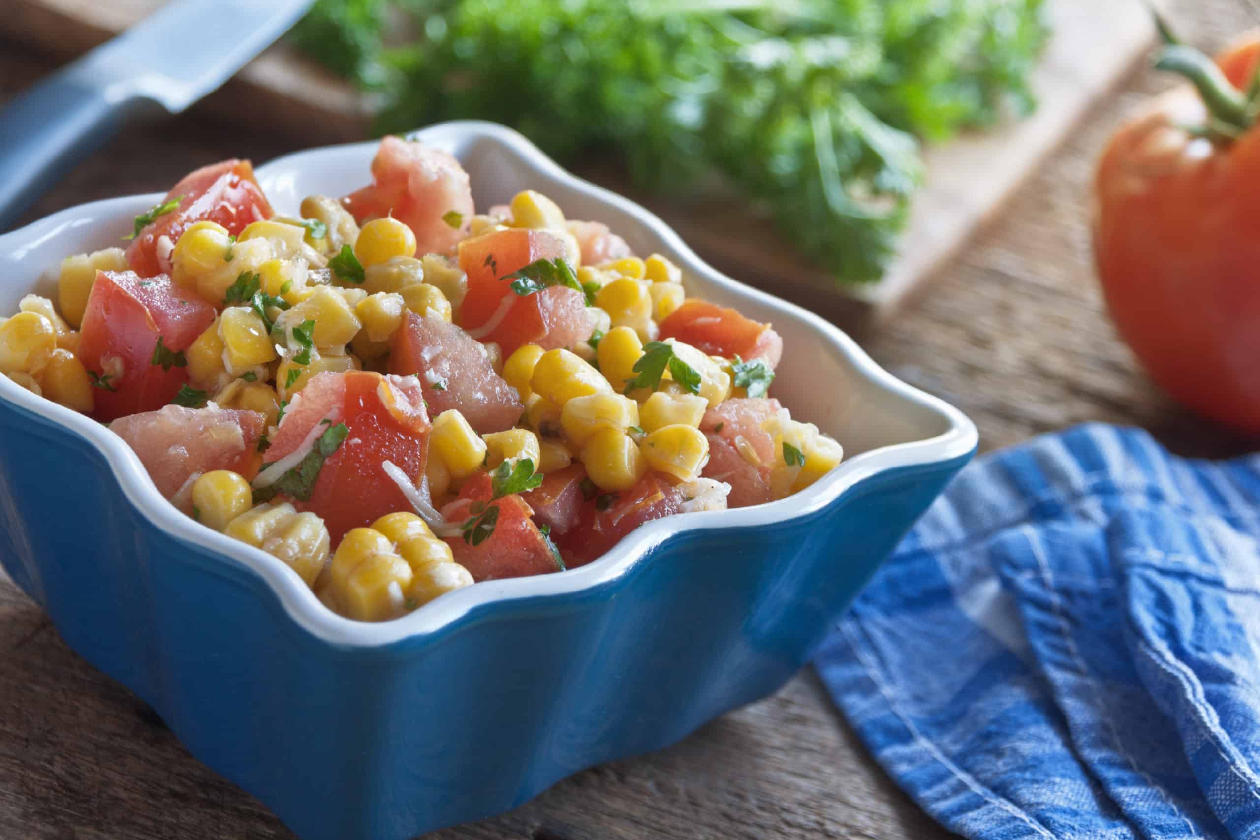 Tomato Corn Salad Guiding Stars