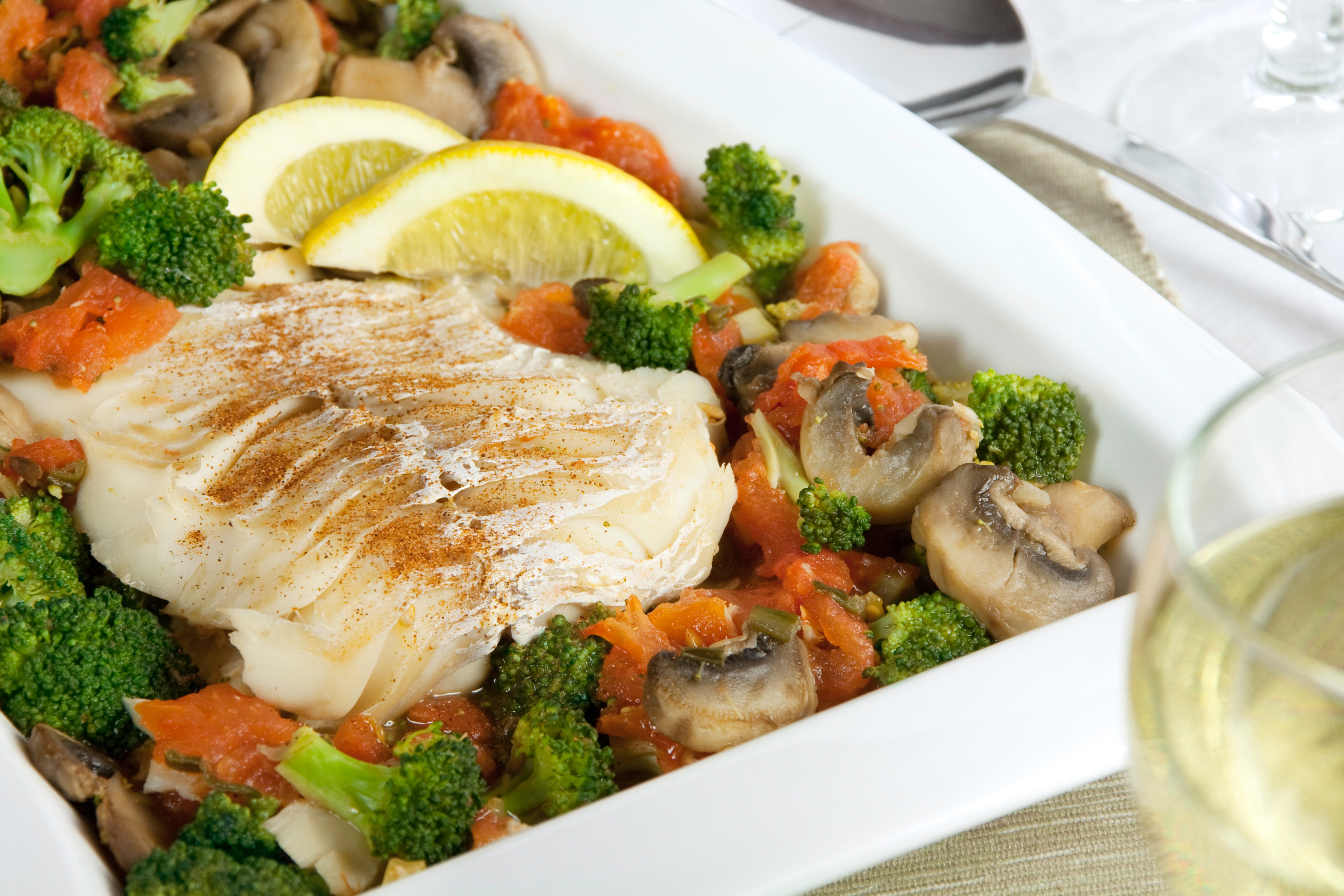 Fish Fillets in Wine Sauce Guiding Stars