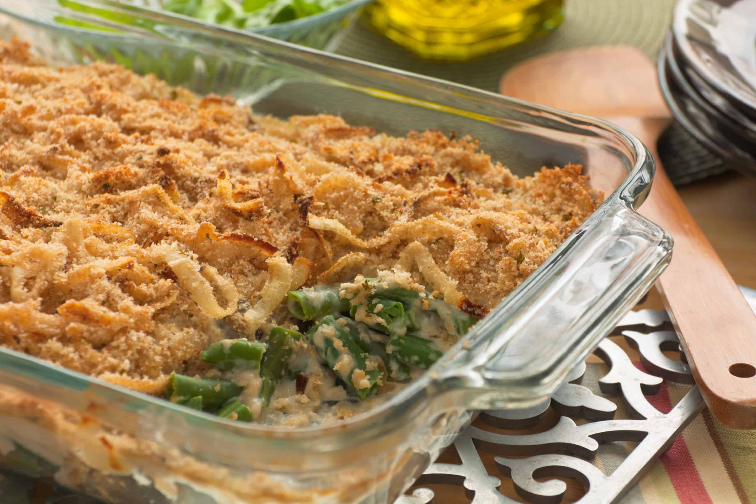 Green Bean Casserole with Caramelized Onions - Guiding Stars