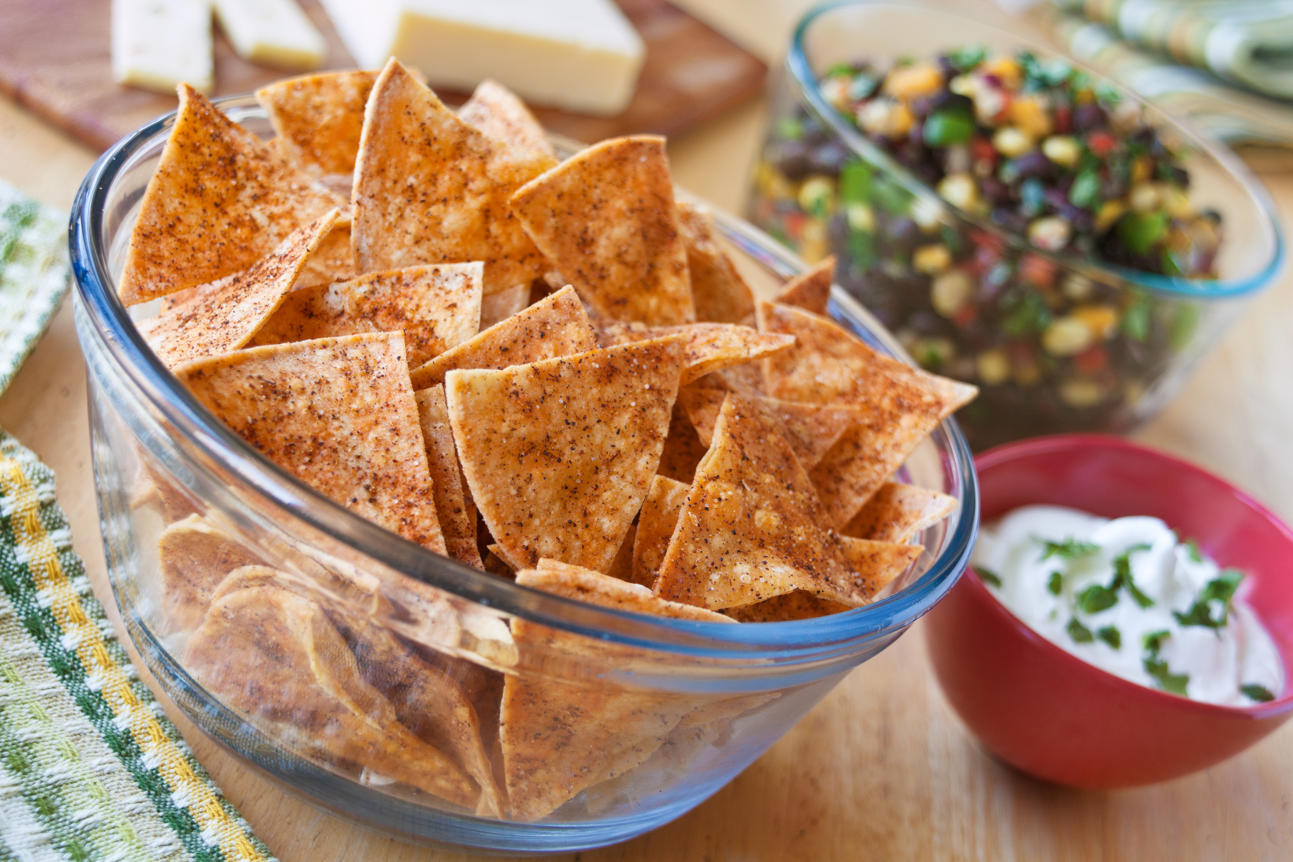 Baked Tortilla Chips