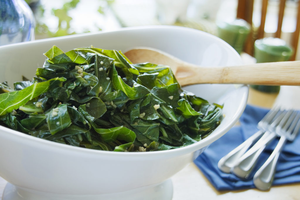 Braised Collards.