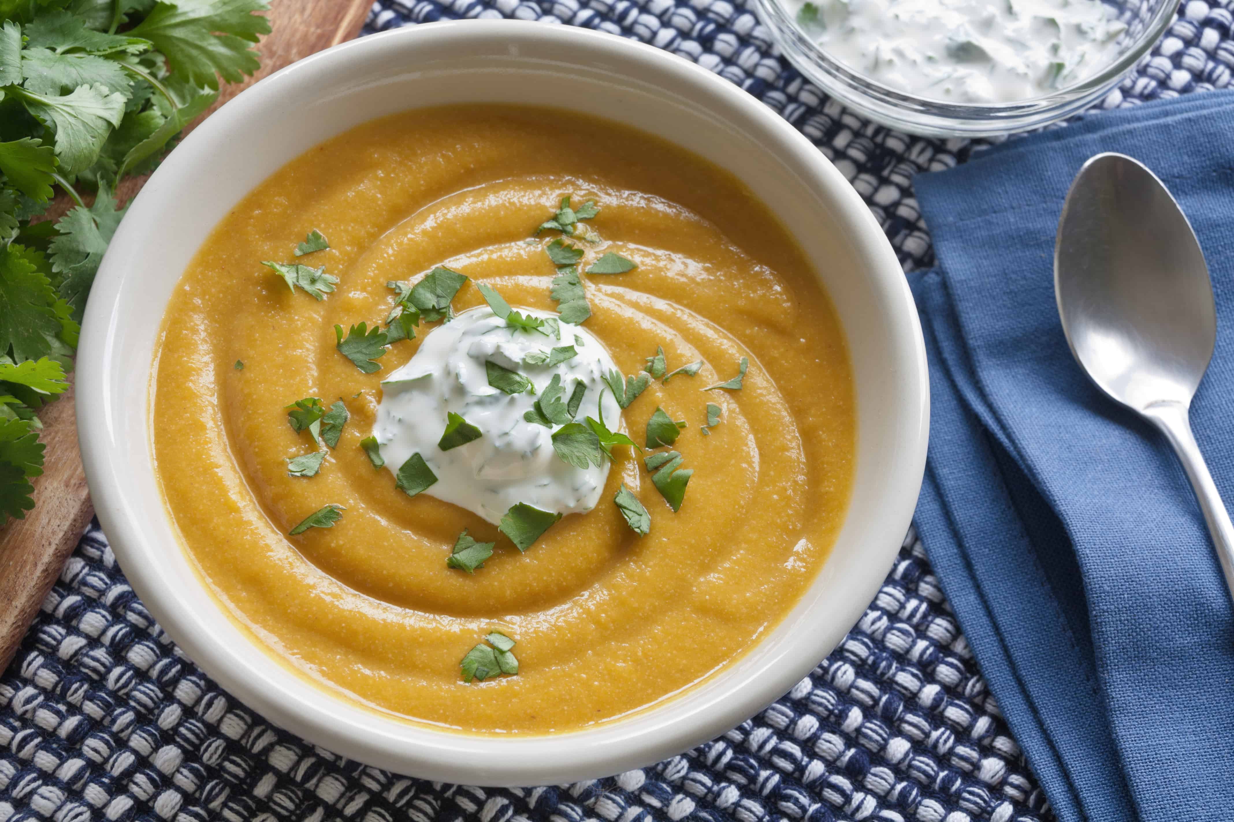 Curried Squash Soup - Guiding Stars