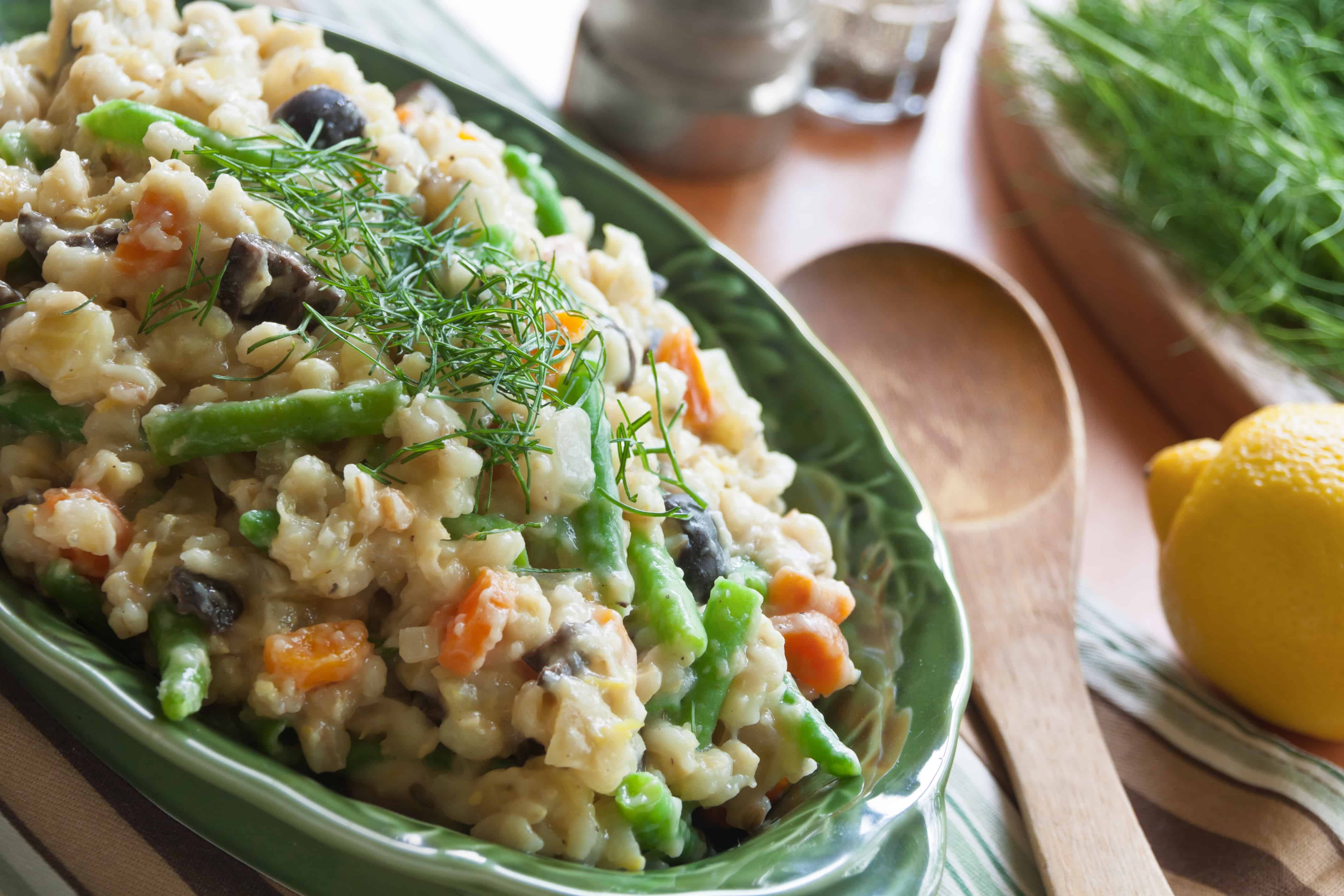 Fennel Barley Risotto - Guiding Stars