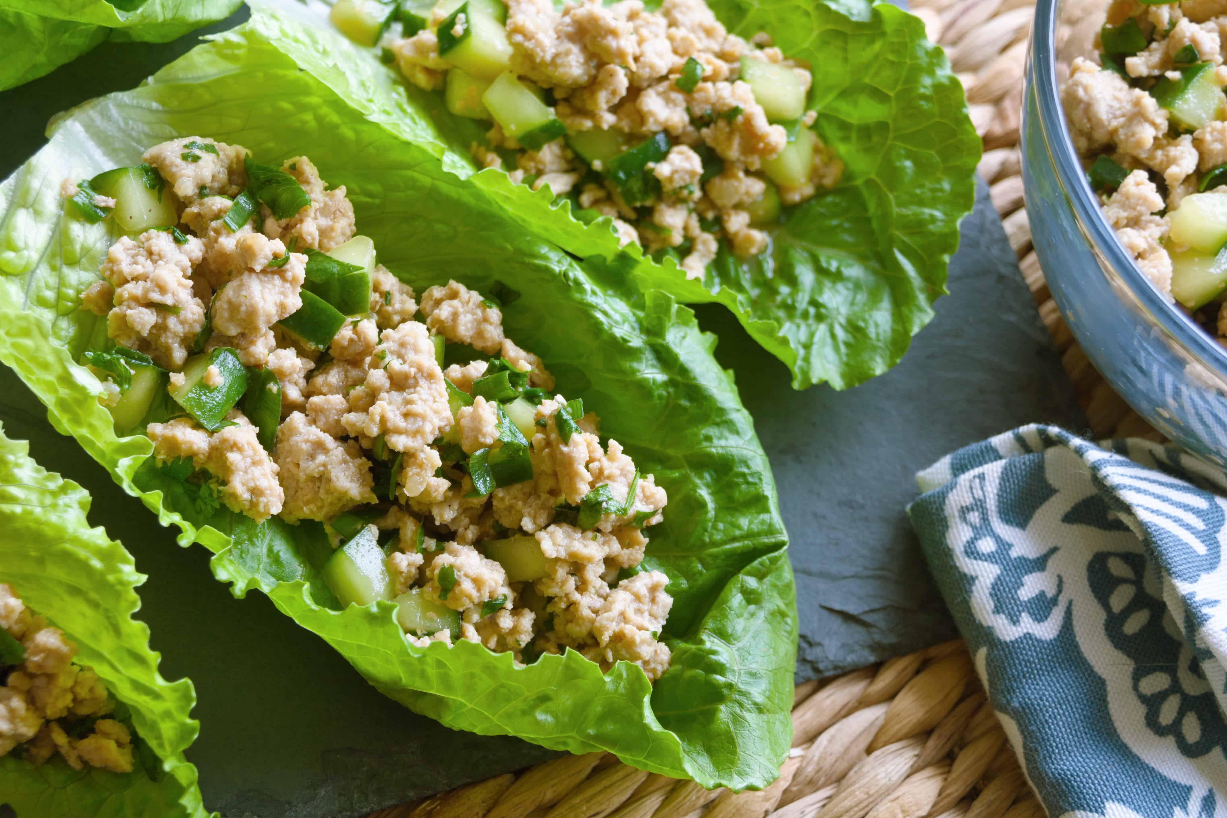 Asian Lettuce Wraps - Guiding Stars