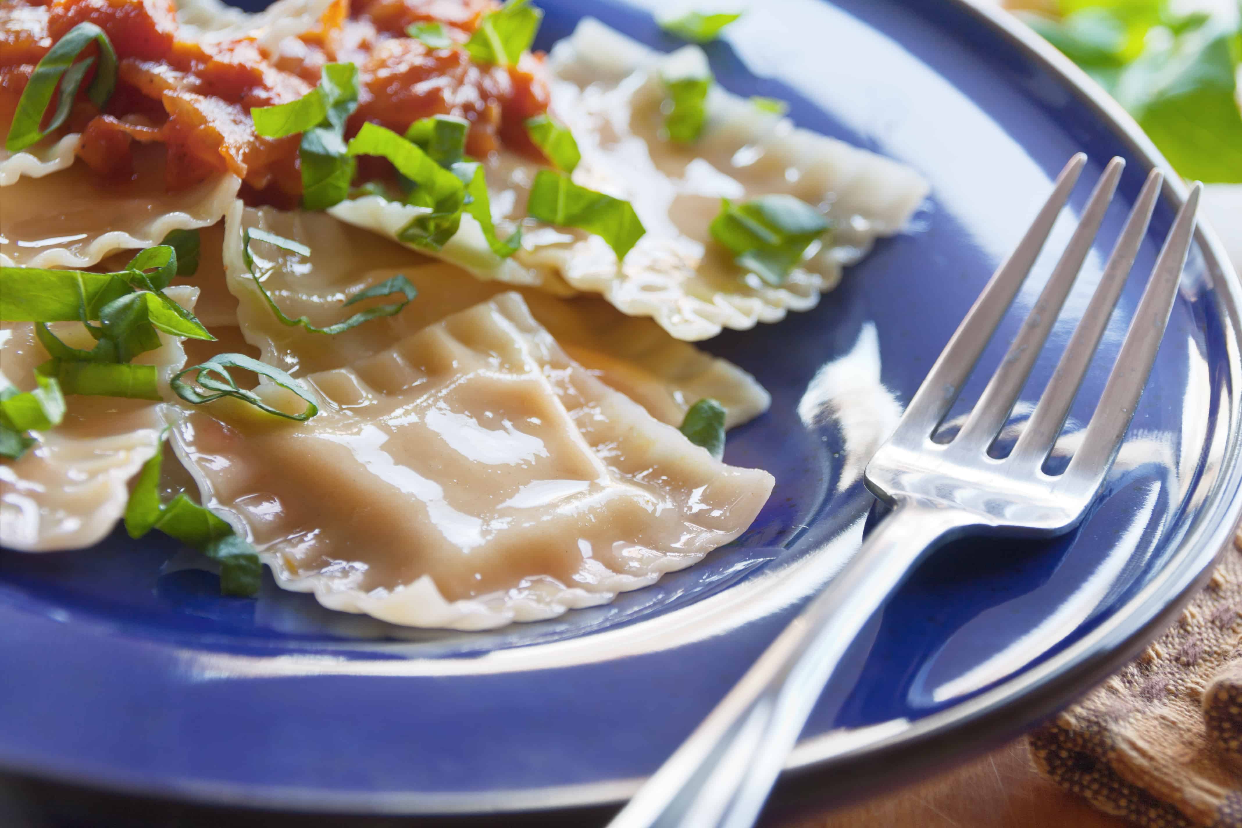 Half-Scratch Pumpkin Ravioli - Guiding Stars