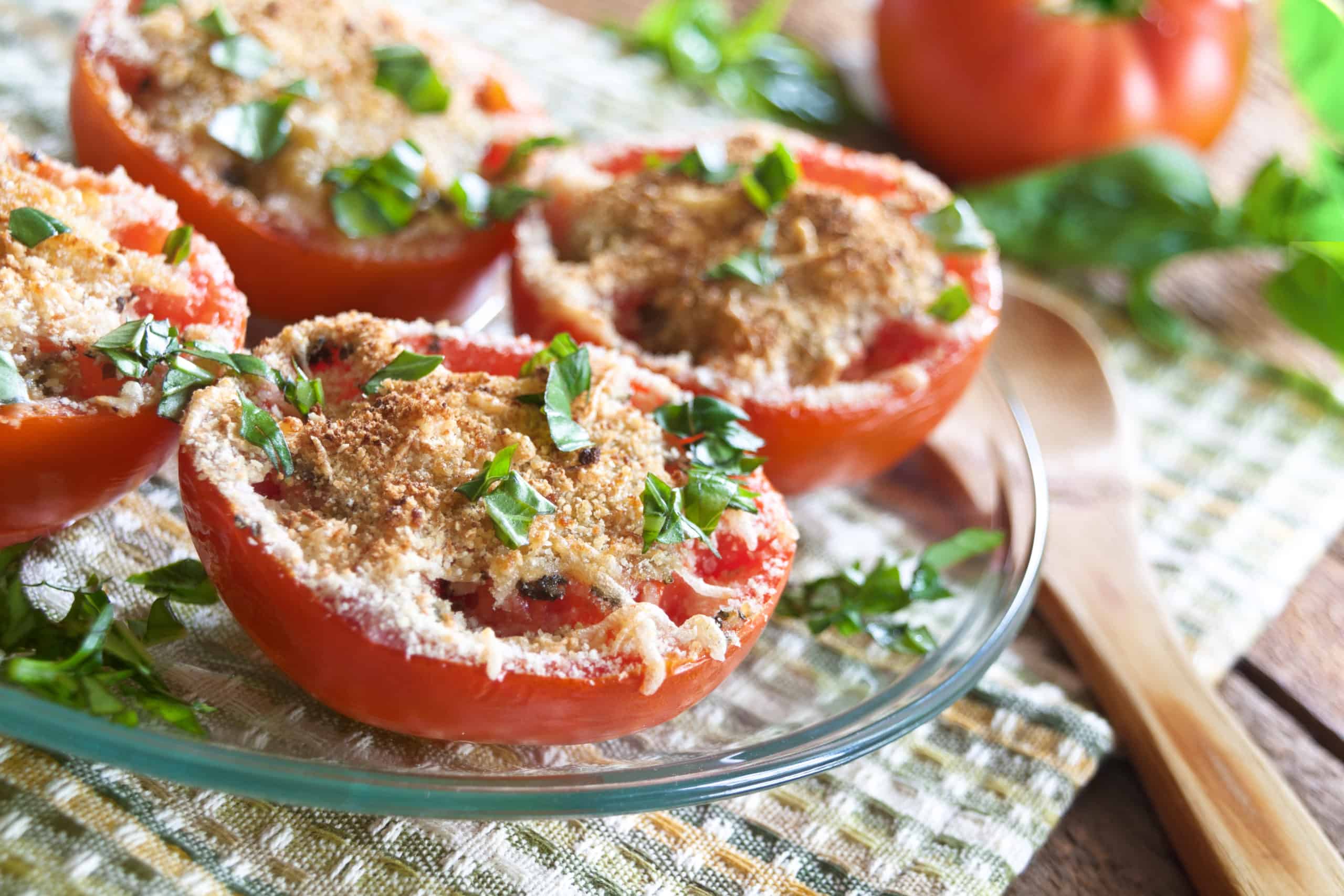 Broiled Tomatoes Parmesan Guiding Stars