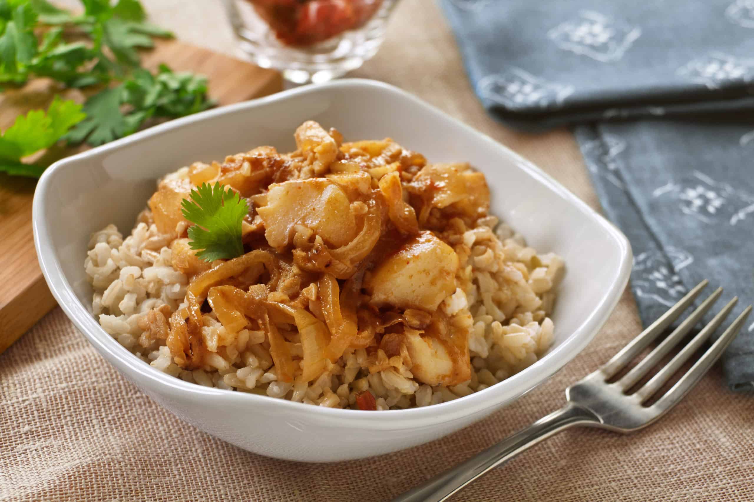 Coconut Chili Fish Curry - Guiding Stars