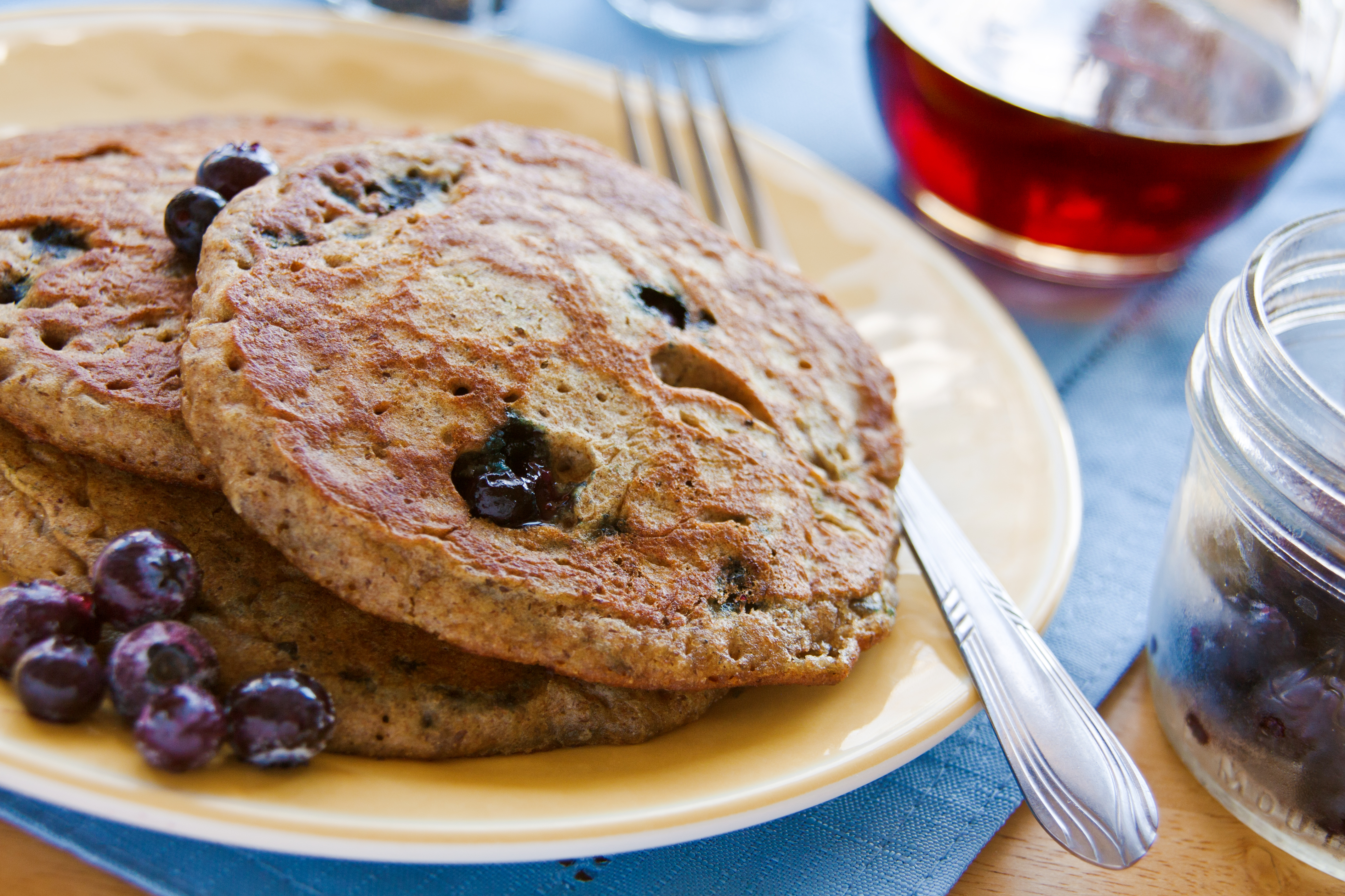 Vegan Blueberry Pancakes