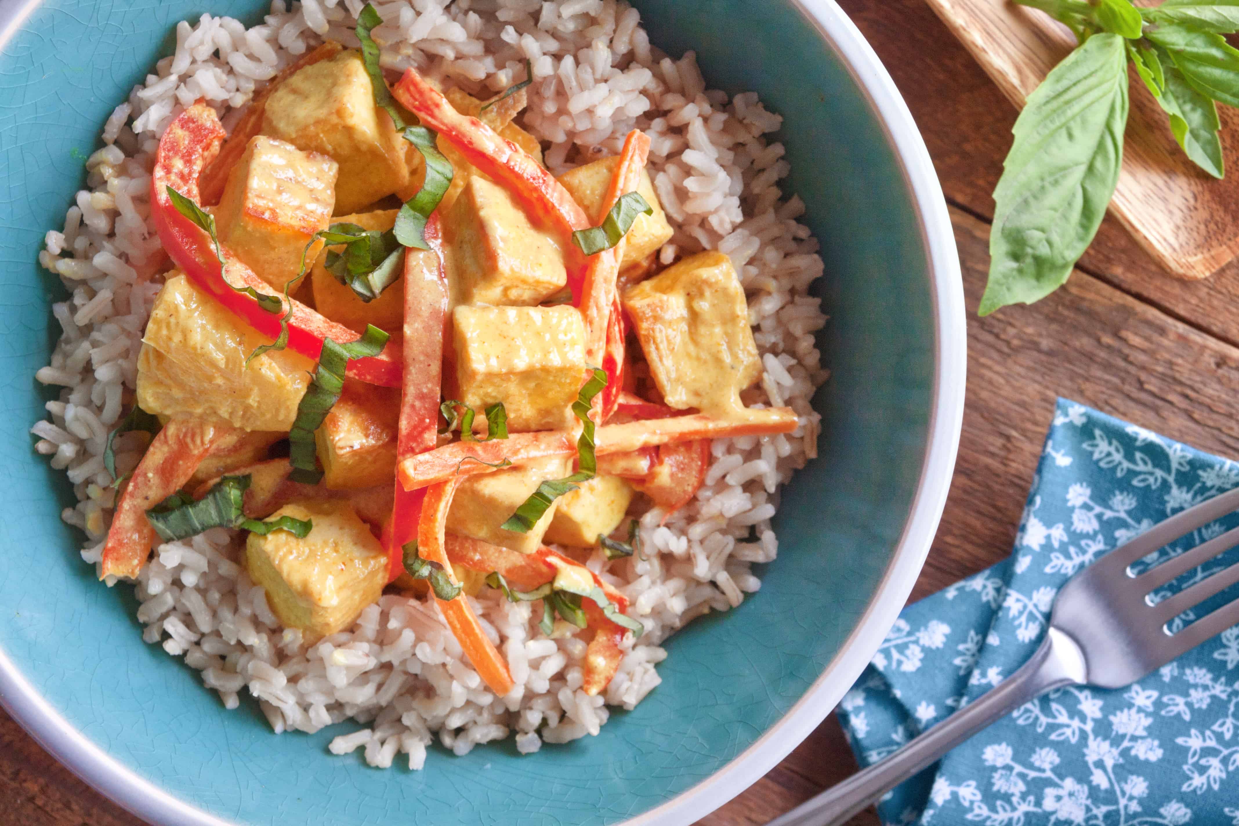 Curried Tofu - Guiding Stars