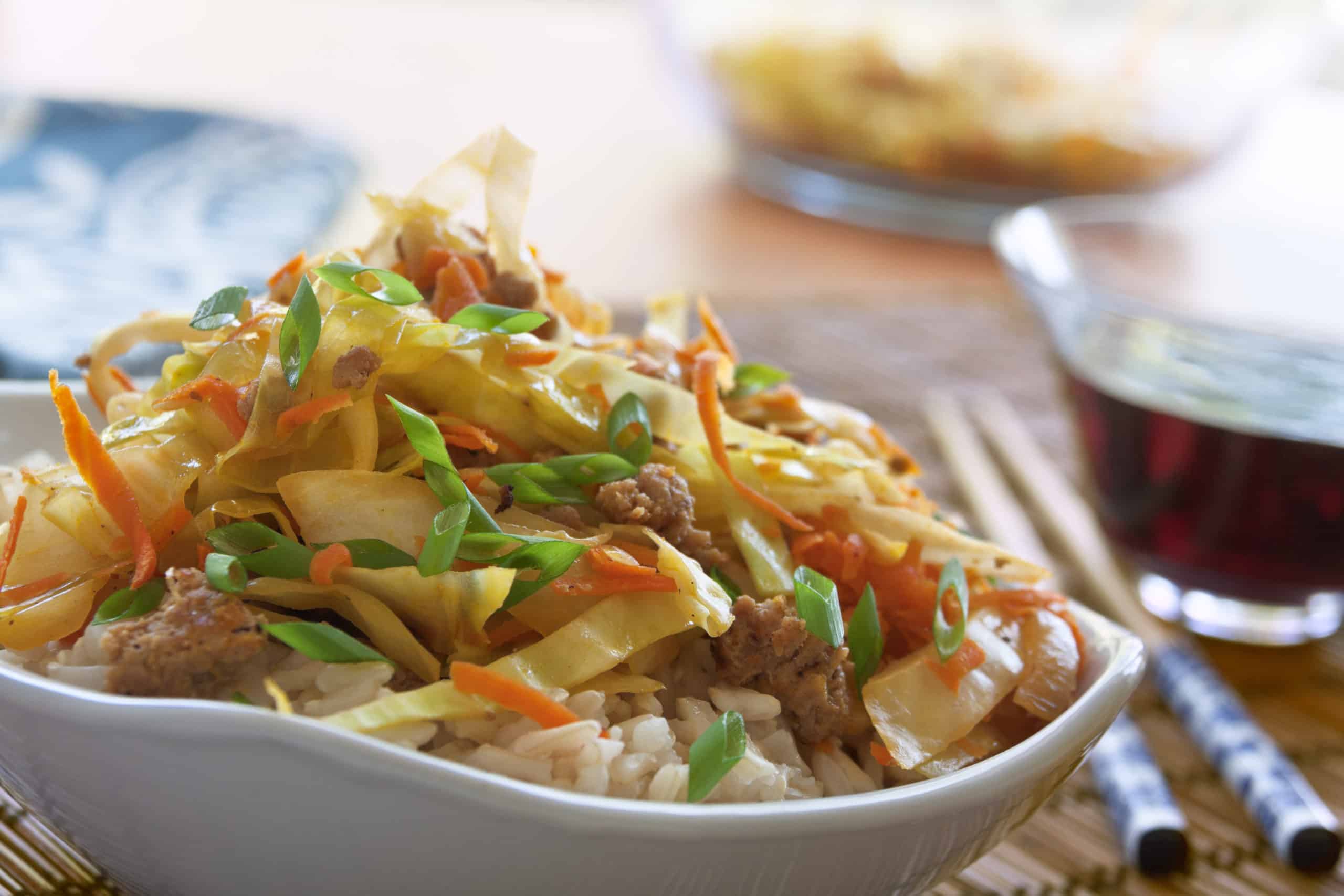 Egg Roll Bowls - Guiding Stars