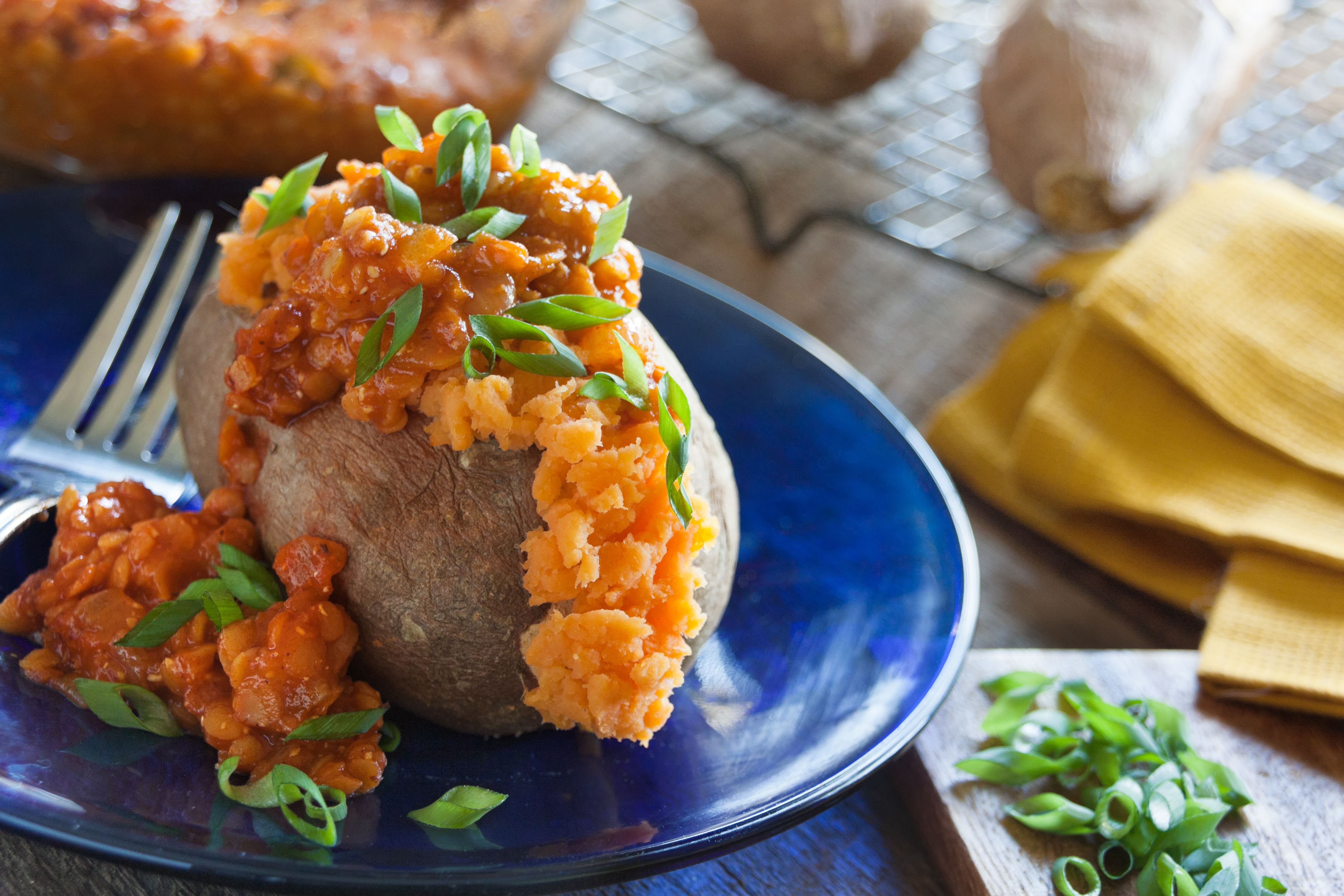 Vegan Sweet Potato Joes