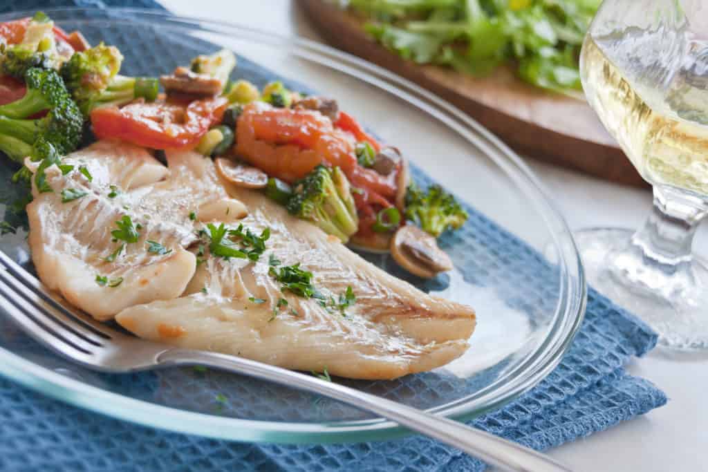 Fish Fillets in Wine Sauce - Guiding Stars
