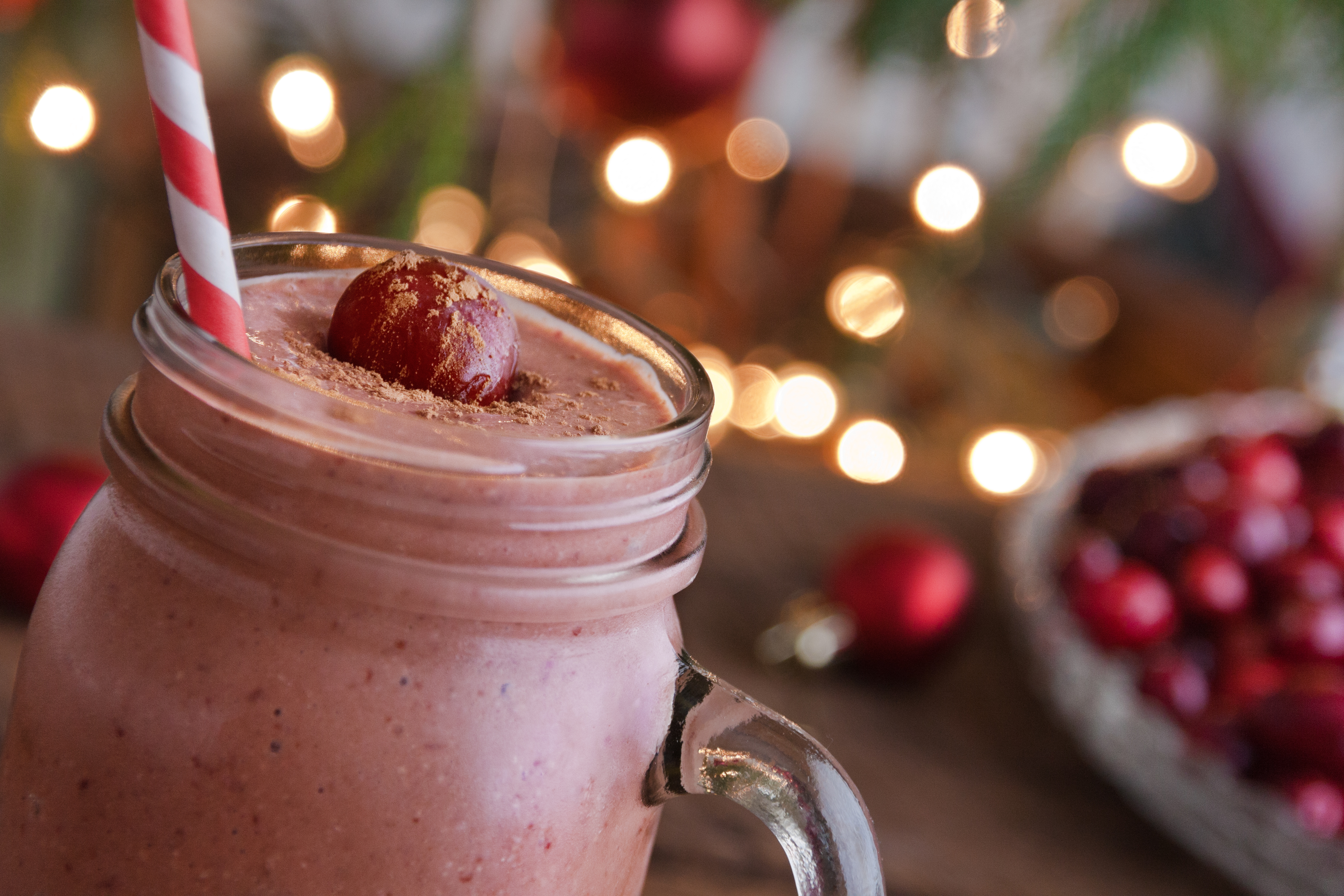 Chocolate Covered Cherry Smoothie