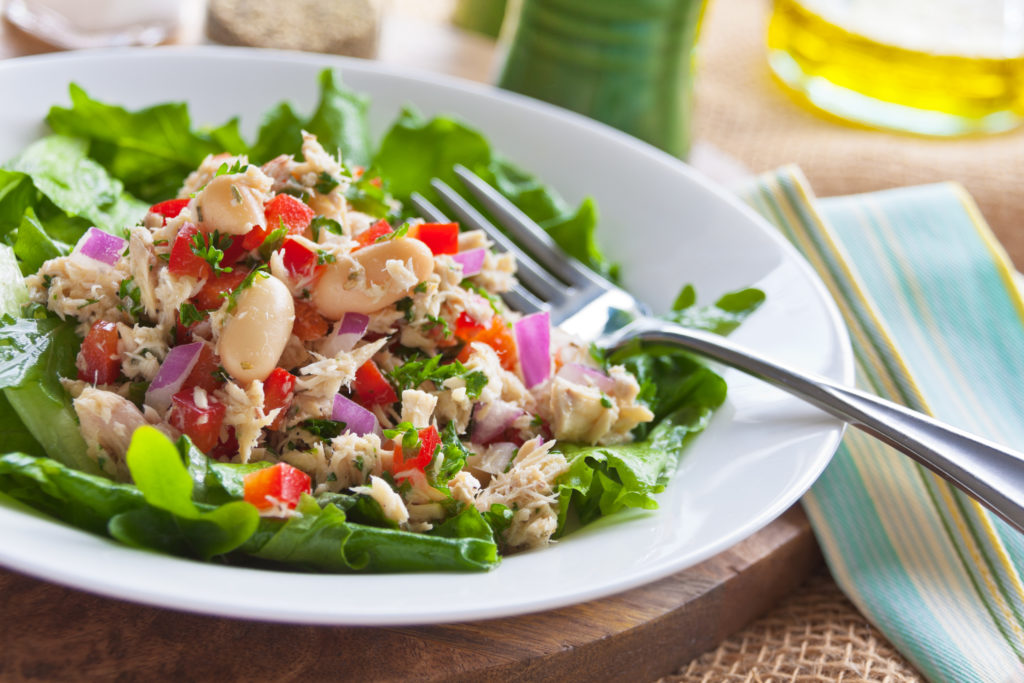 Mediterranean Antipasto Tuna Salad