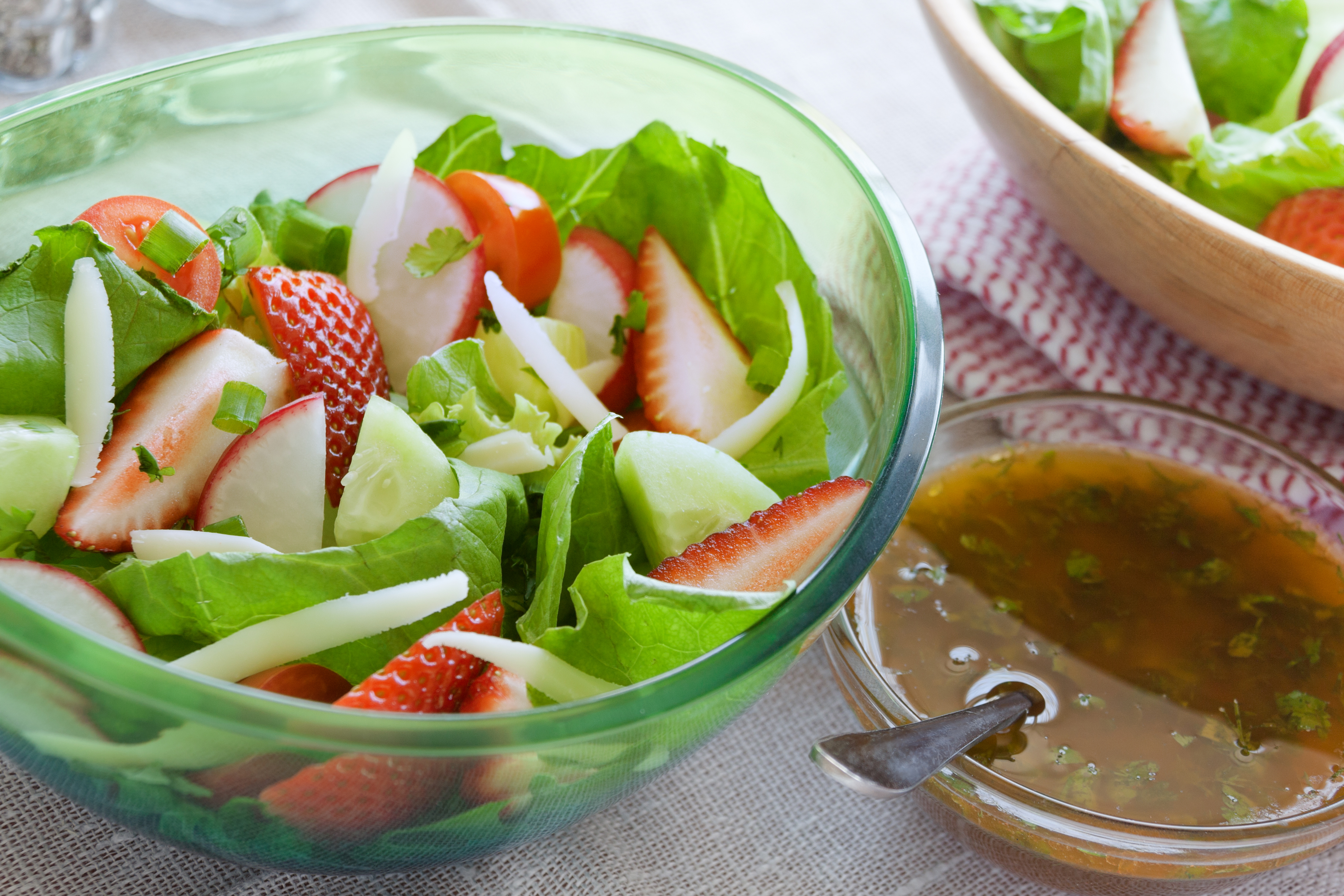 Strawberry Cucumber Salad
