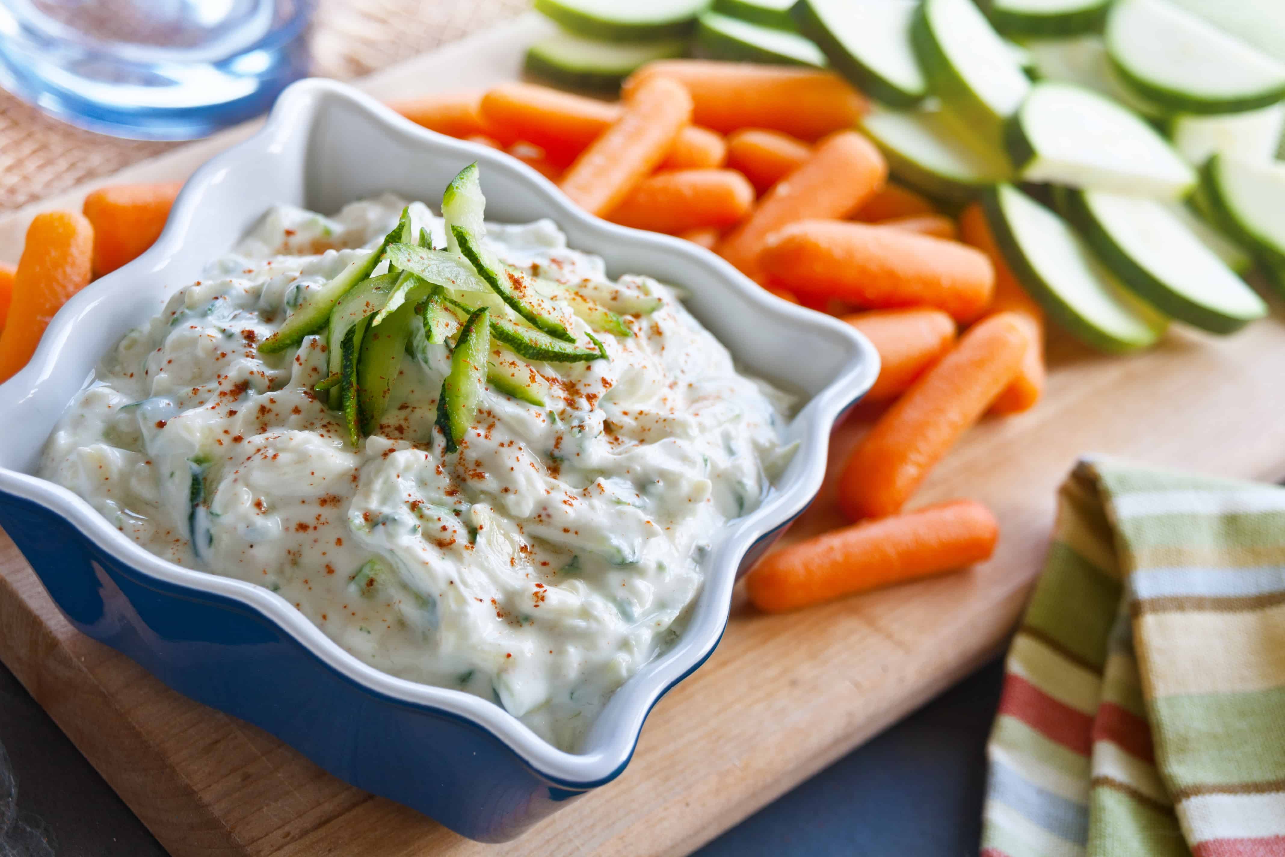 Zippy Zucchini Dip - Guiding Stars