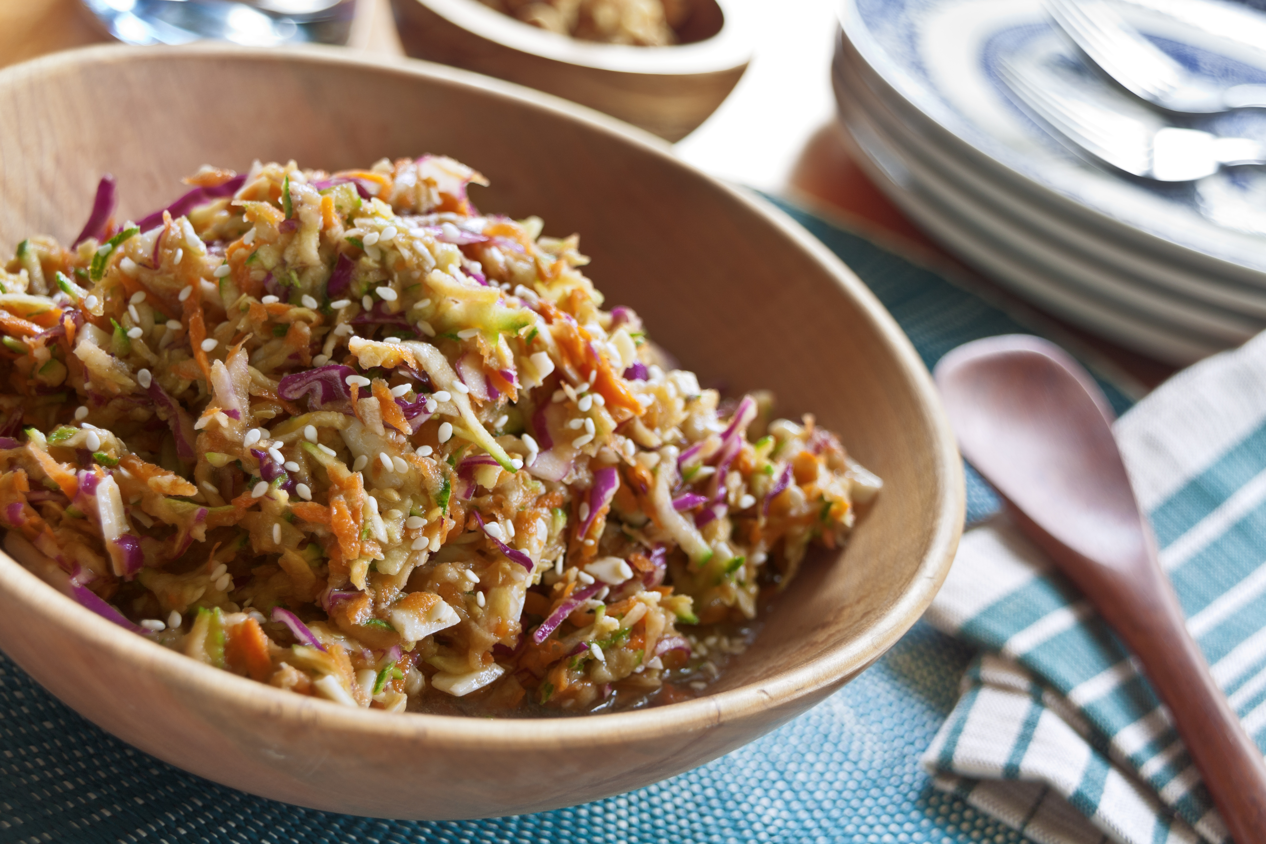 Sesame Ginger Coleslaw