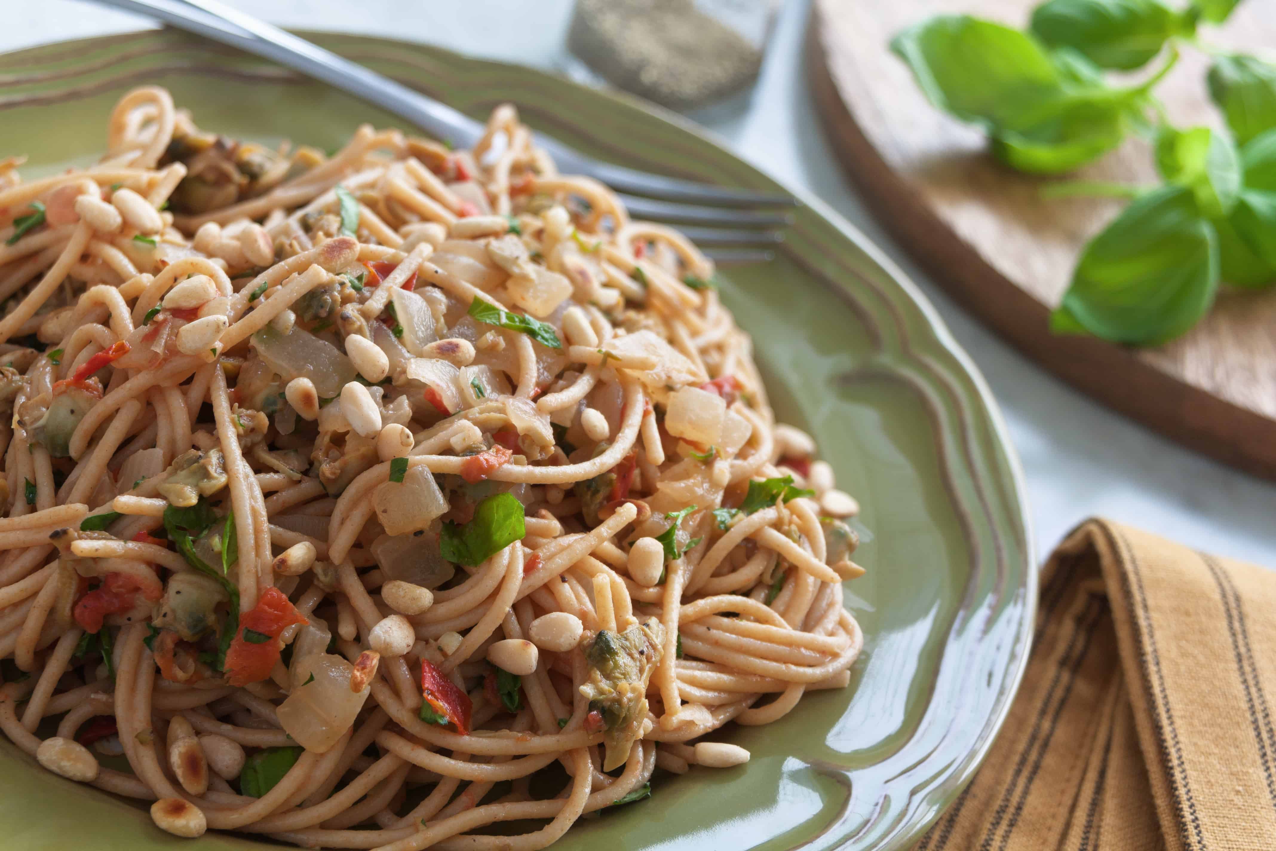 Spaghetti with Clam Sauce - Guiding Stars