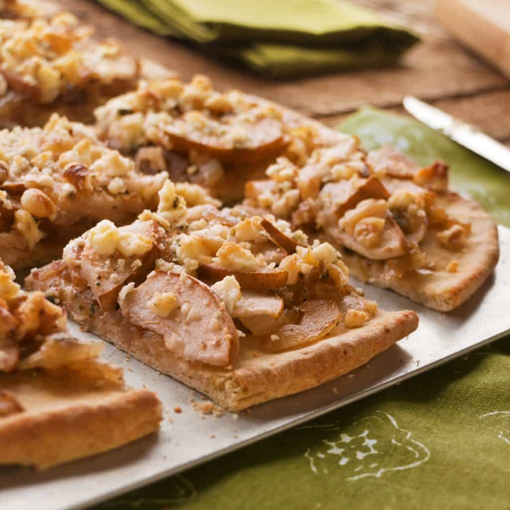 Pear & Blue Cheese Flatbread