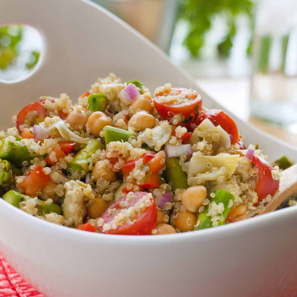 Quinoa Pesto Salad