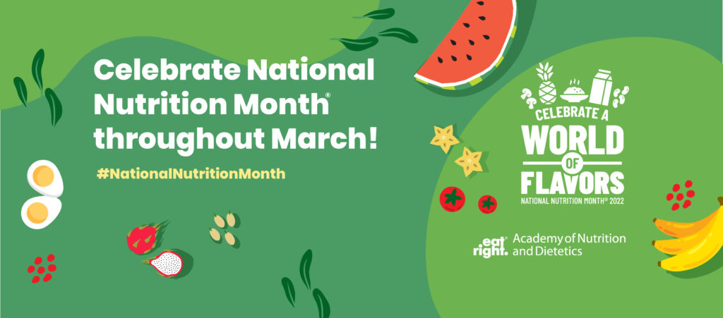 National Nutrition Month Cover Photo with logo
