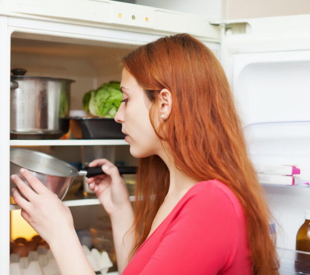 helping older people with kitchen clean-up