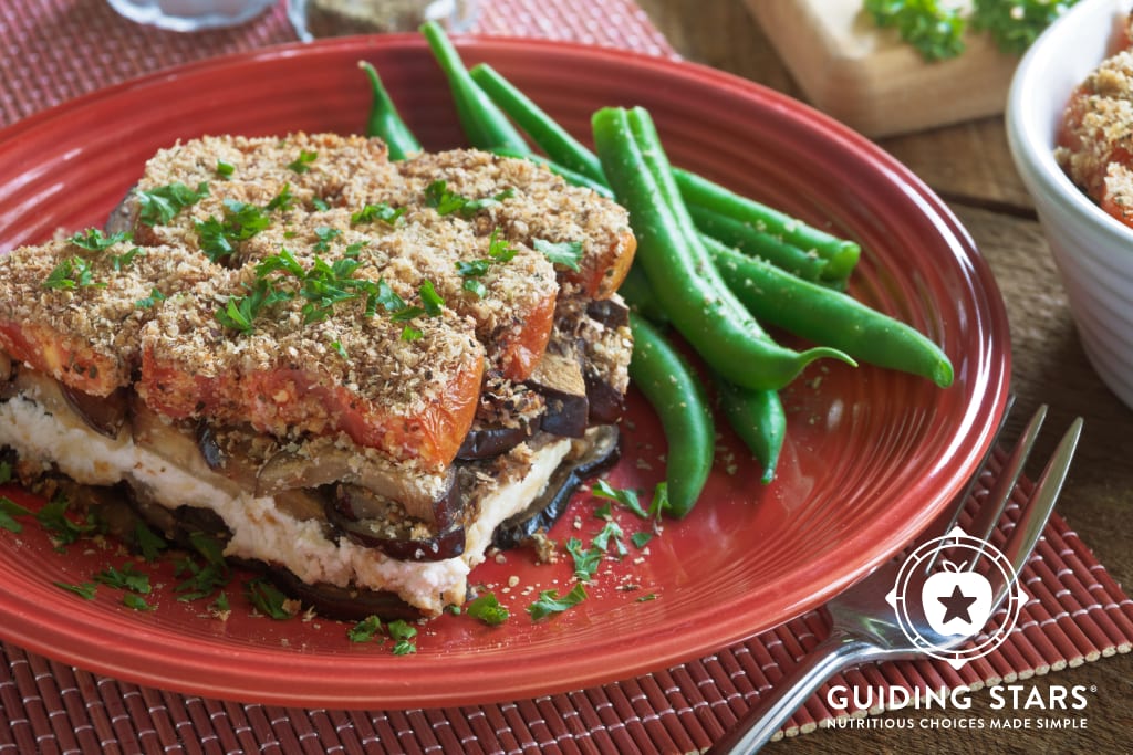 Eggplant Ricotta Bake - Guiding Stars