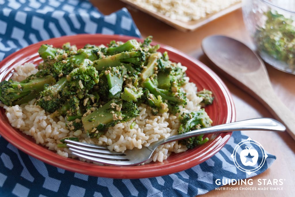 Broccoli Rice Stir Fry - Guiding Stars