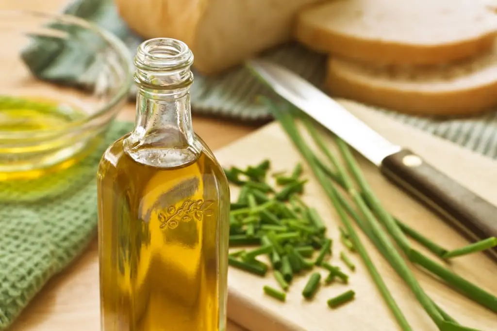 Chive-infused Olive Oil