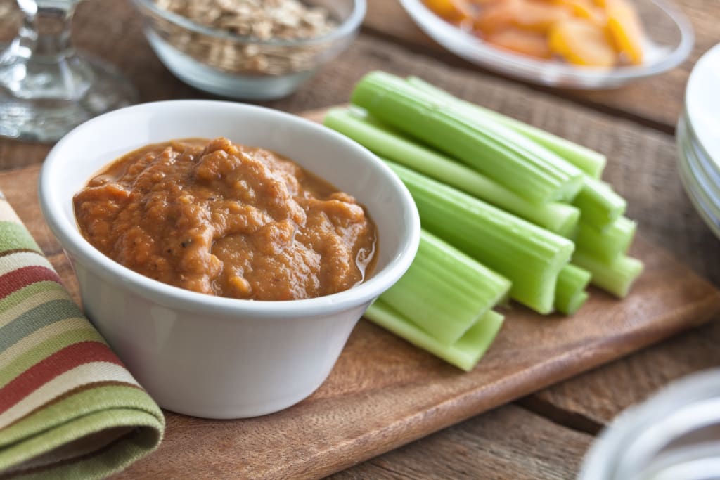 Roasted Vegetable Spread - Guiding Stars