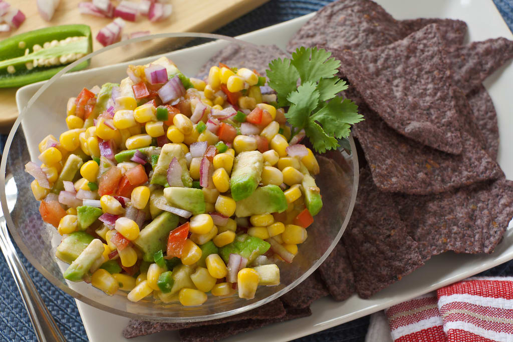 Spicy Corn Salsa - Guiding Stars