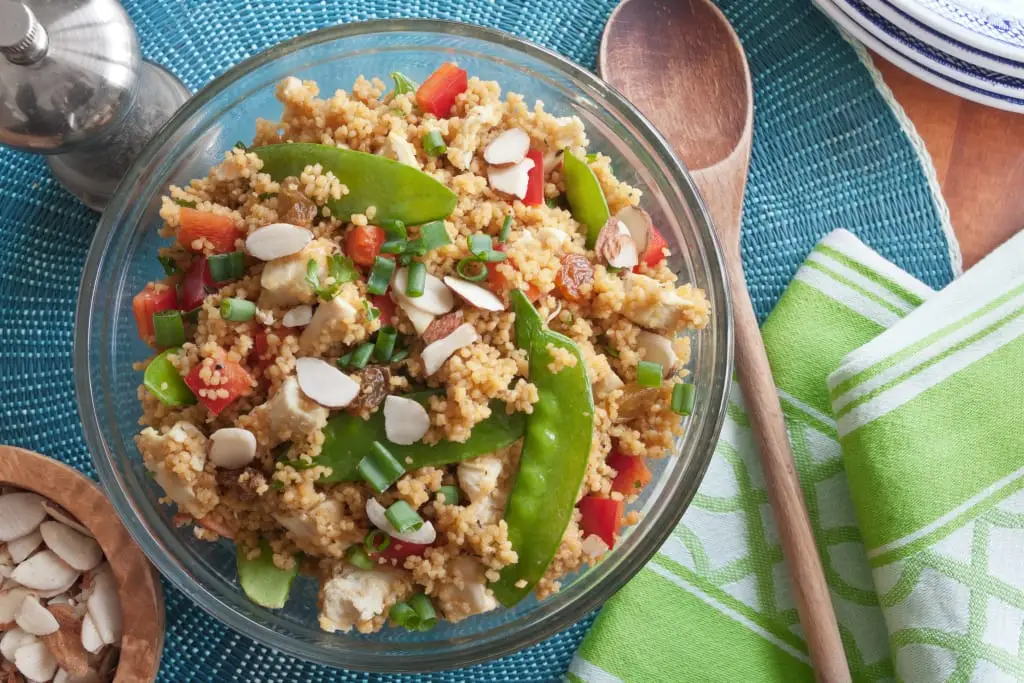 Moroccan Chicken & Couscous Salad