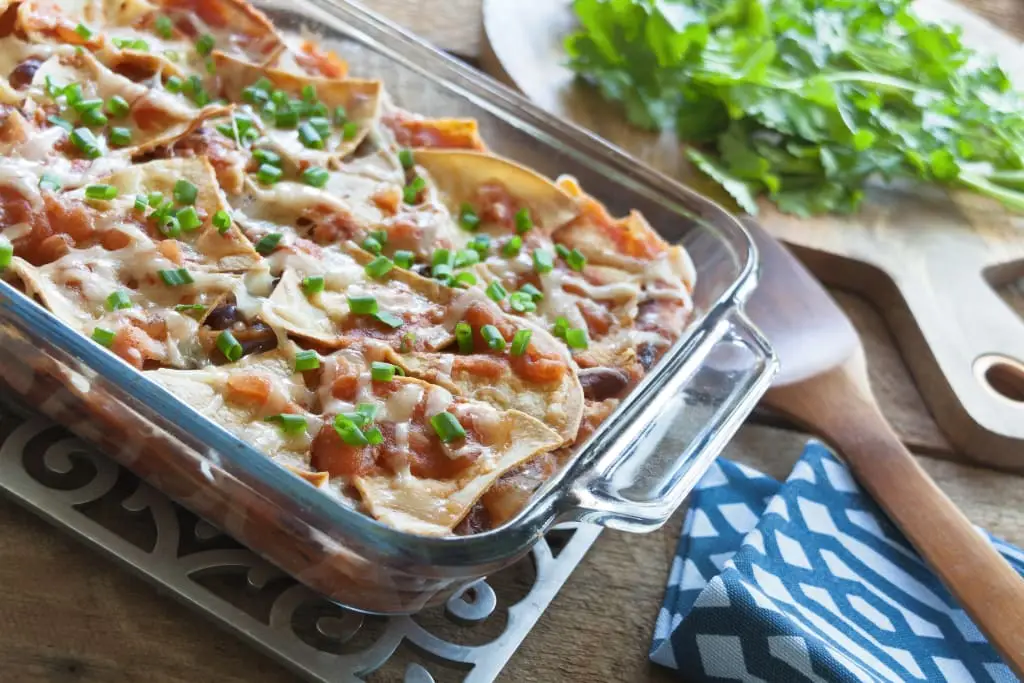 Red Bean Chilaquiles