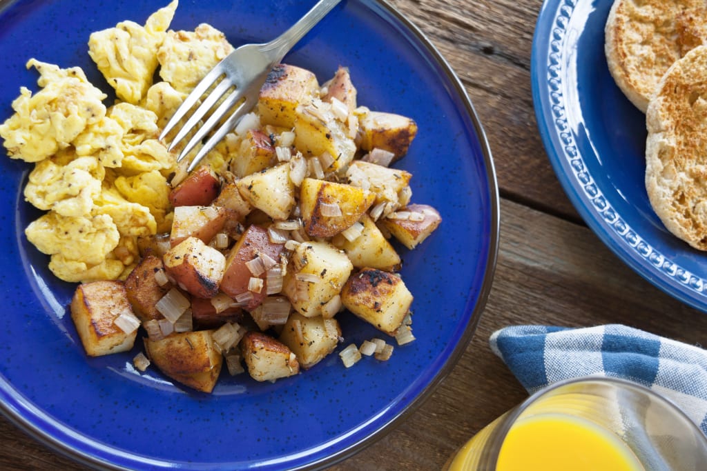 Home-fried Potatoes - Guiding Stars