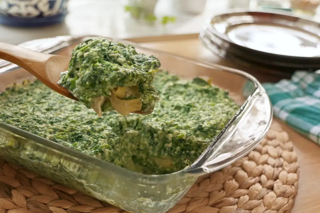Spinach Artichoke Gratin