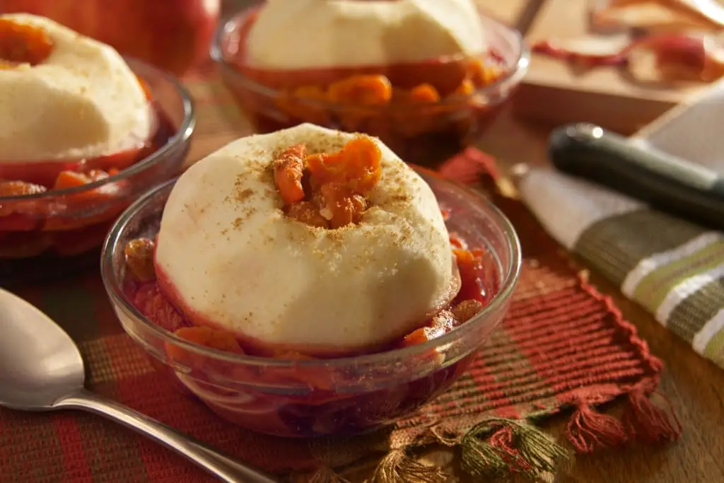 Berry Baked Apples