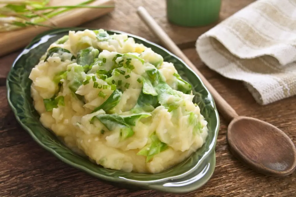 Colcannon (potatoes And Cabbage)