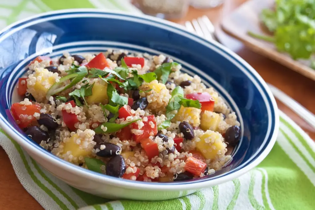 Quinoa, Mango & Black Bean Salad